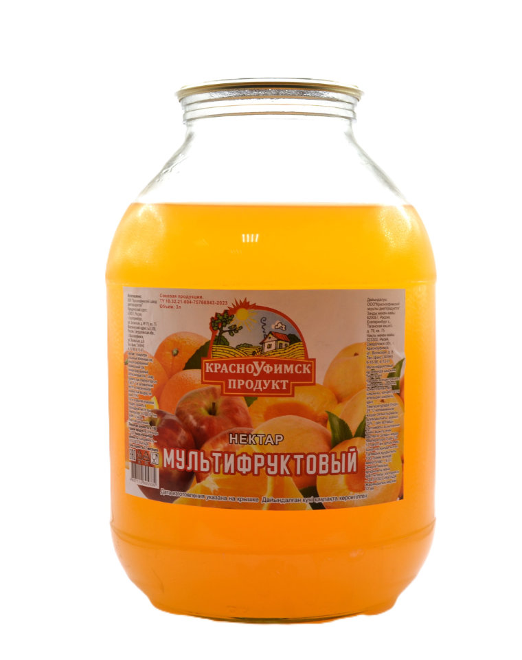 Нектар мультифруктовый  3 л.  1*4 шт.ст/б, шт.