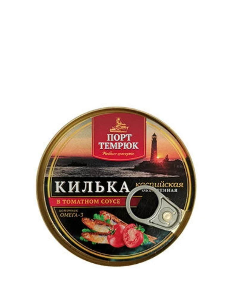 Килька обжаренная в т/с ключ 240 г. ГОСТ ТЕМРЮК 1*48 шт., шт.