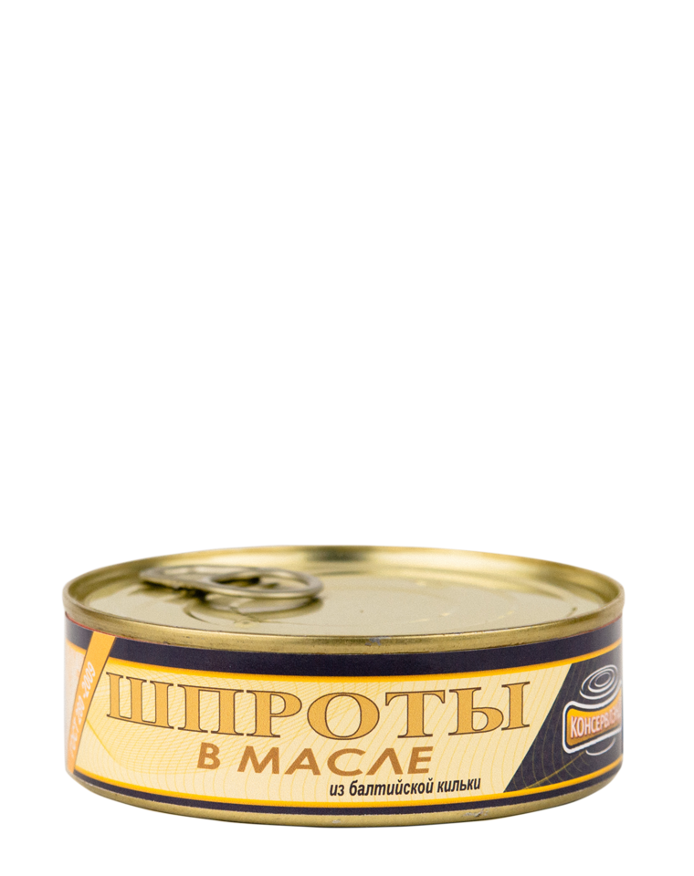 Шпроты в масле №3 240 г. ключ КОНСЕРВЛЭНД 1*48 шт., шт.