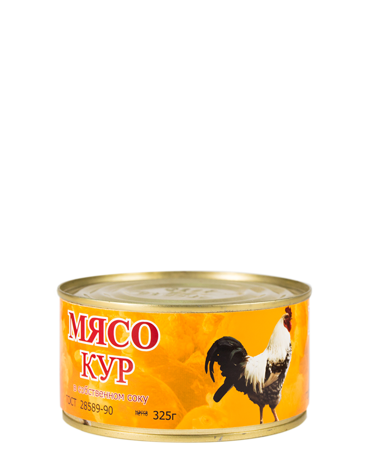 Мясо кур в с/с 325 г. 1*6 шт. (4592), шт.