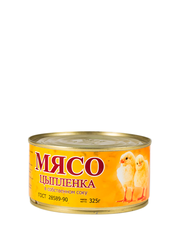 Мясо цыпленка в с/с ГОСТ 325 г