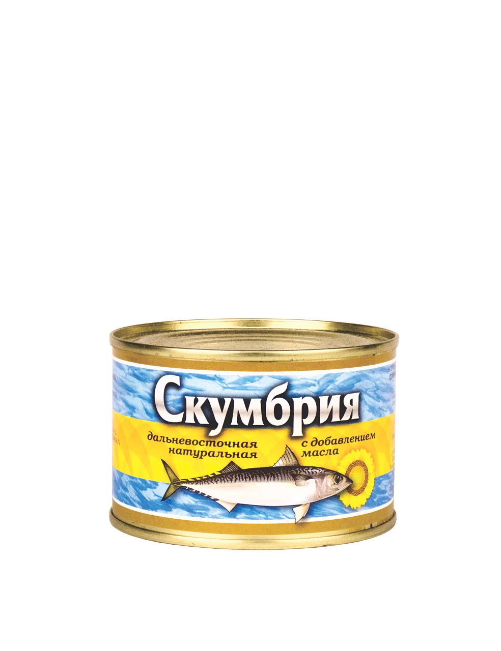 Скумбрия дальневосточная НДМ РОСРЕЗЕРВ 250 г. Славянка №6 1*24/48 шт.