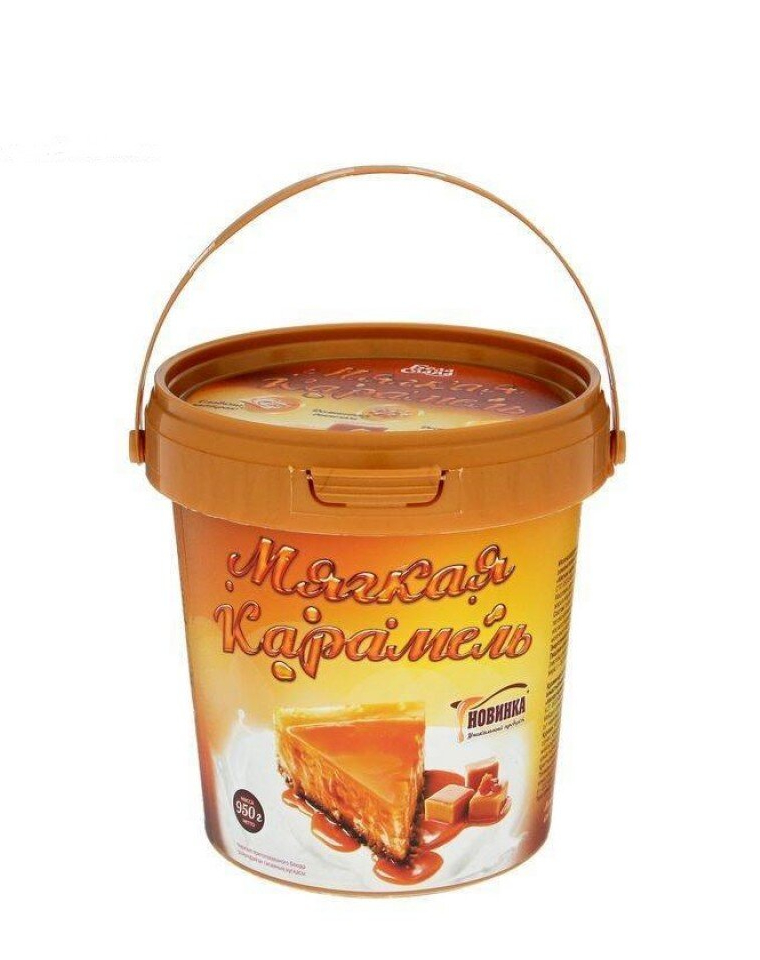 Мягкая карамель БЕЛА СЛАДА ведро 950 г. 1*6 шт.