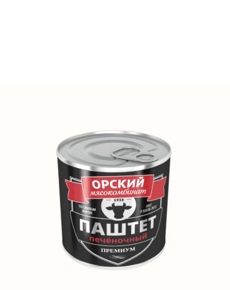 Паштет печеночный Премиум 250 г. 1*30 шт.